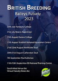 2023 British Breeding Baileys Horse Feeds Futurity Dates British Breeding